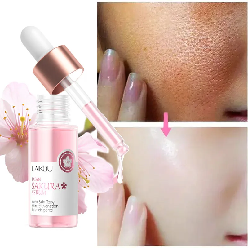 Hyaluronic Acid Facial Serum - Sakura Wybielające Serum do Twarzy Przeciwstarzeniowe