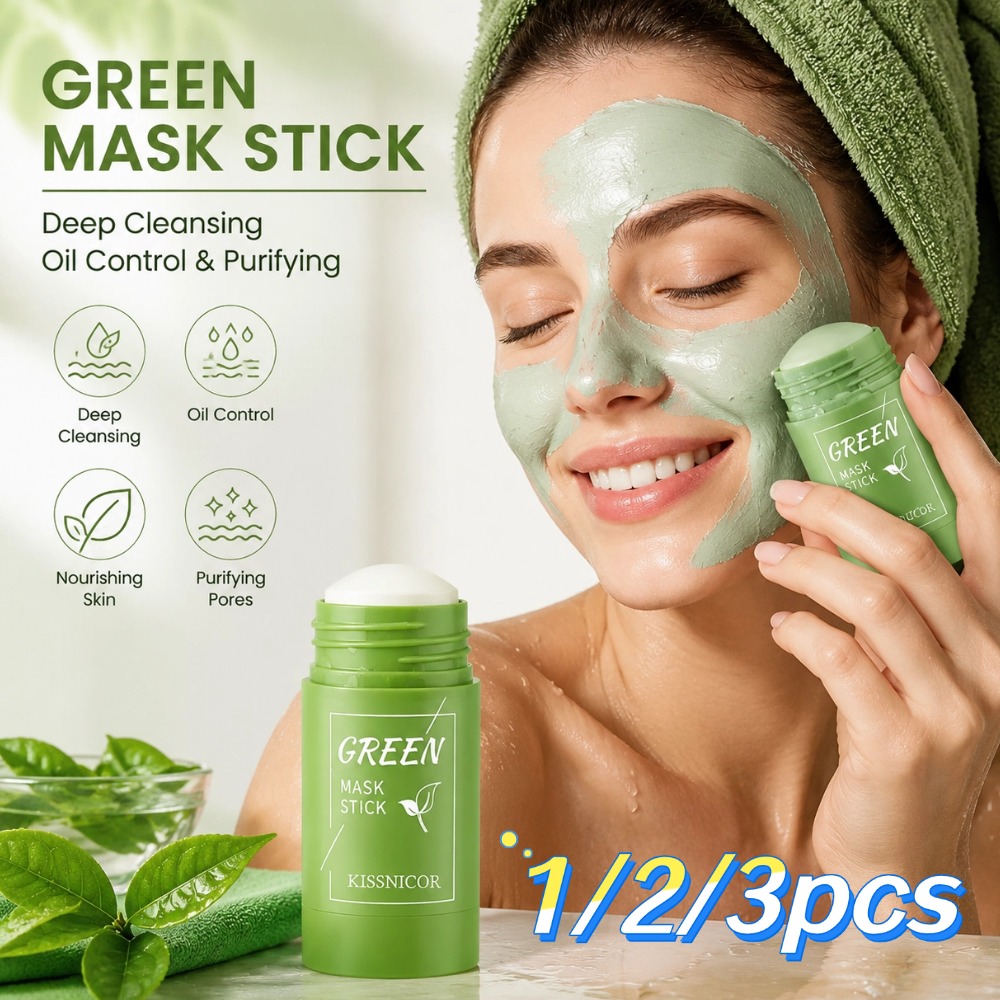 Green Tea Cleansing Clay Mask - 1/2/3 szt. Maska z zieloną herbatą