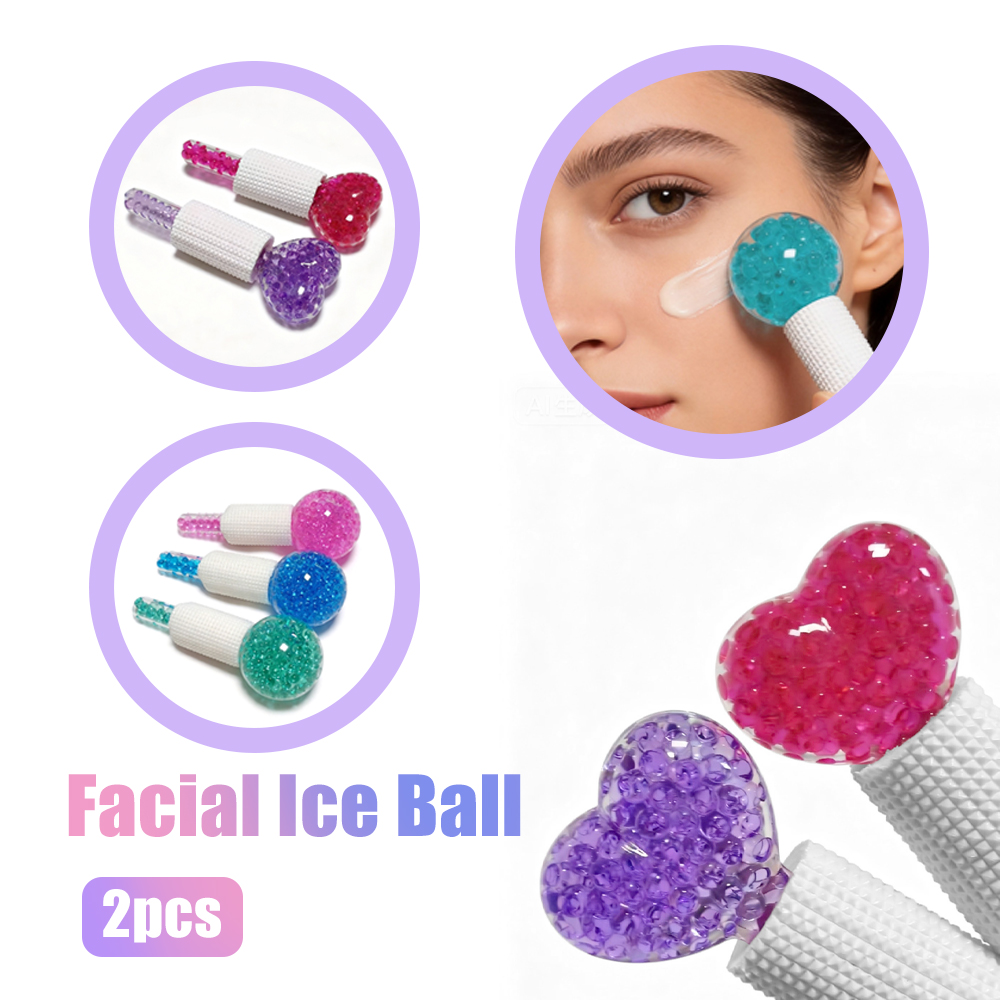 Face Ice Roller Puffiness - 2 SZT. Kule do masażu lodowego