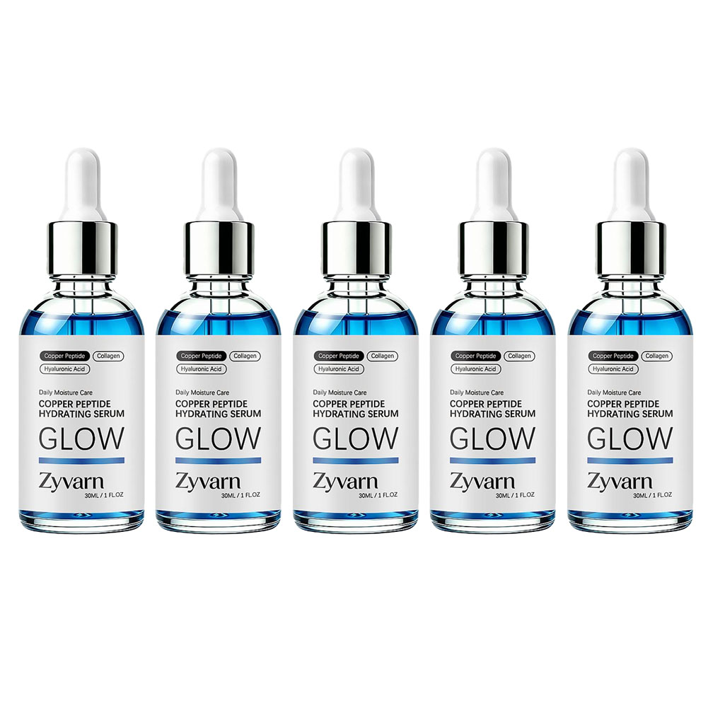 Hyaluronic Acid Facial Serum - 1/2/3/5 szt. Serum z peptydami miedziowymi