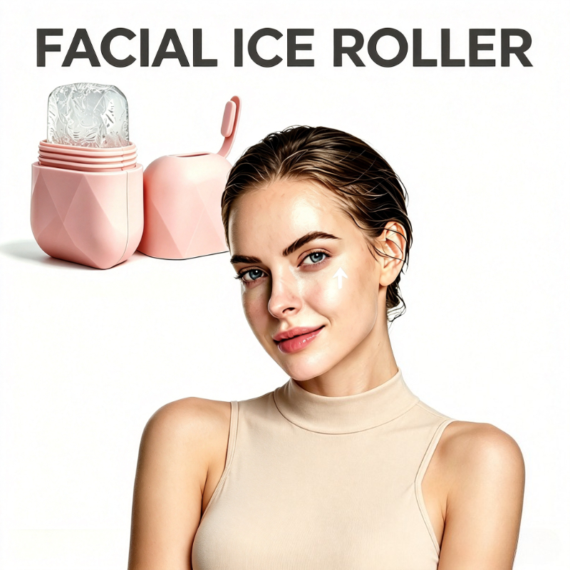 Face Ice Roller Puffiness - Silikonowa forma do tworzenia wałków do