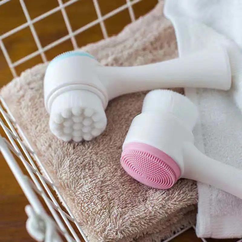 3D Podwójna Silikonowa Szczotk – Silicone Face Scrubber Electric recenzja i cena
