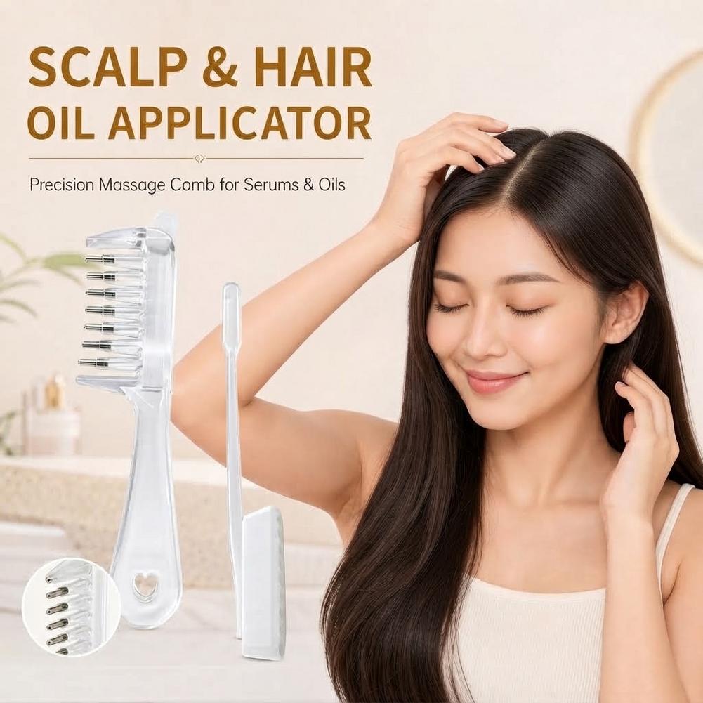 Przezroczysty grzebień do nakł – Hair Care recenzja i cena