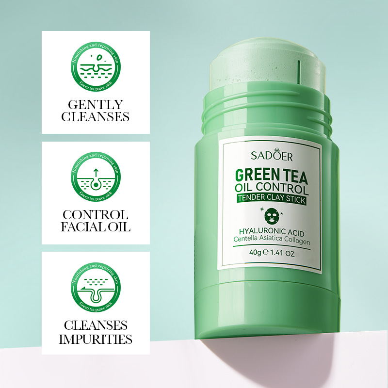 SADOER – maseczka w sztyfcie z – Green Tea Cleansing Clay Mask recenzja i cena