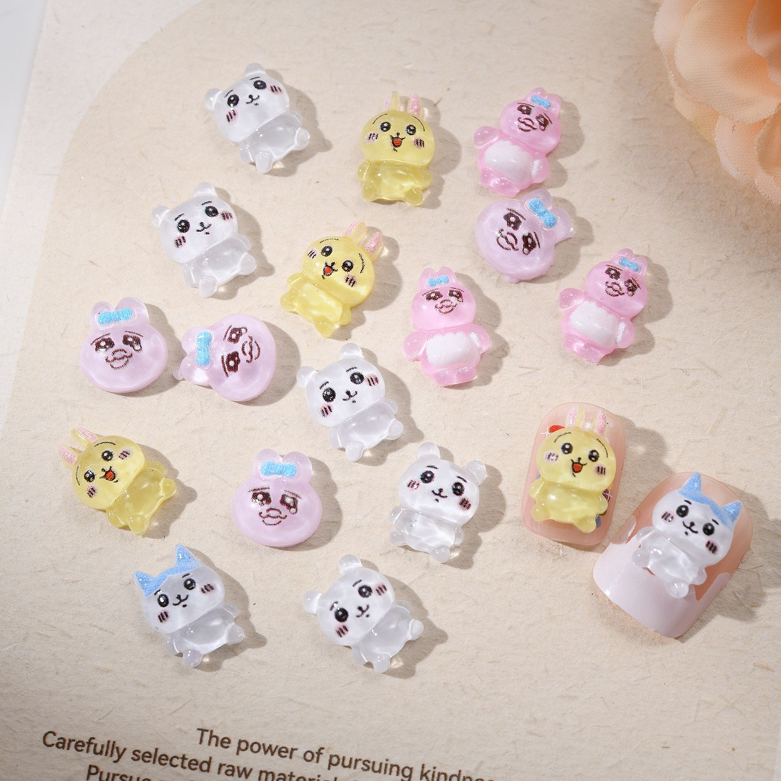 100 szt. Cartoon Forchiikawa A – Nail Art recenzja i cena