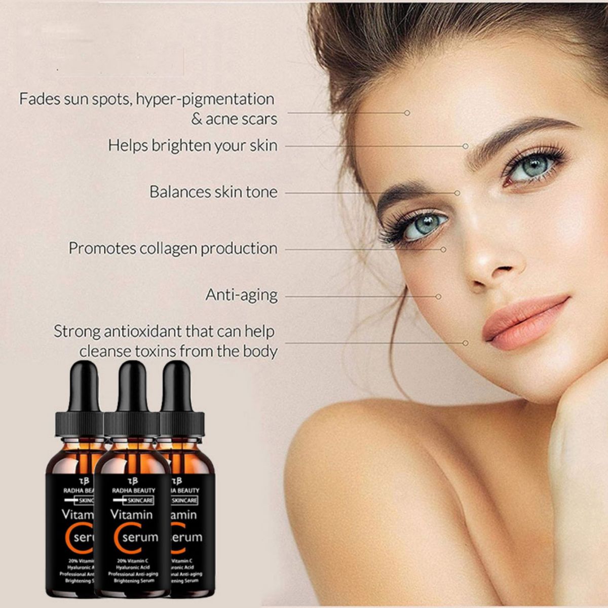 Serum z witaminą C Serum do tw – Hyaluronic Acid Facial Serum recenzja i cena