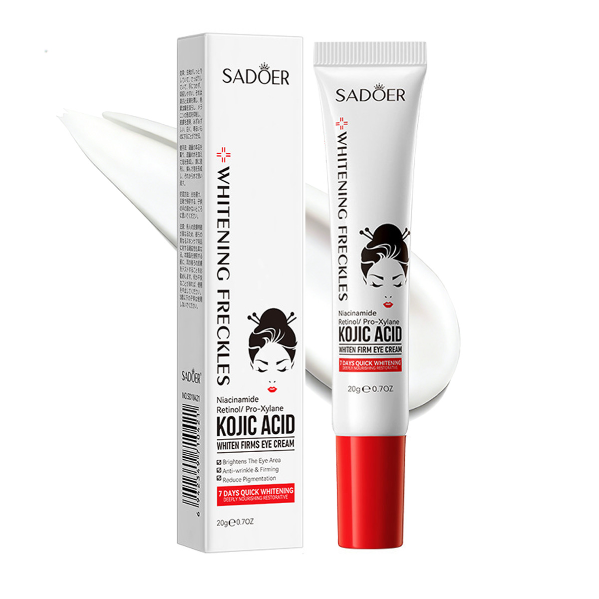 Krem pod oczy z kwasem kojowym – Retinol Anti Wrinkle Cream recenzja i cena