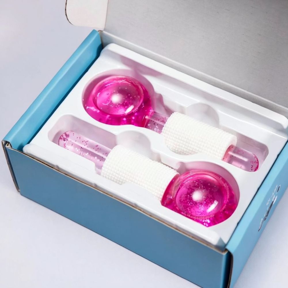 Chłodzące kulki do masażu twar – Face Ice Roller Puffiness recenzja i cena