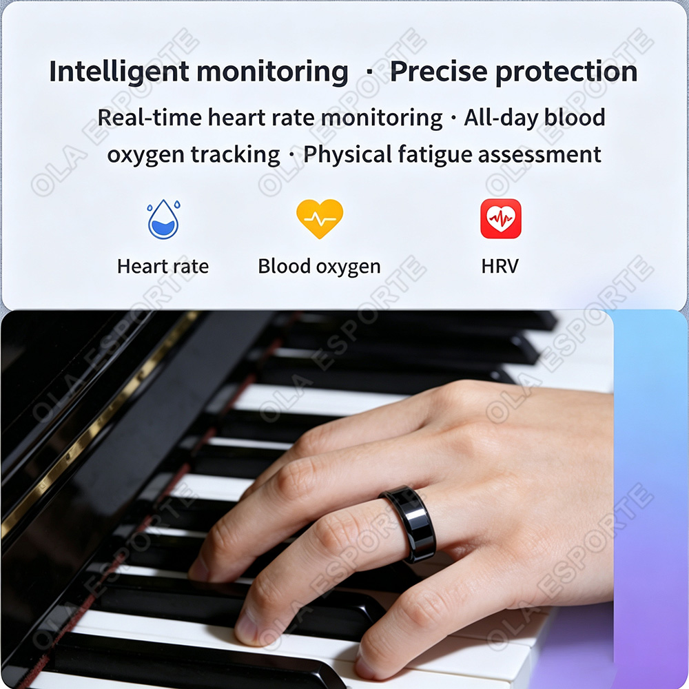 Ceramiczny inteligentny pierśc – Health Monitors recenzja i cena