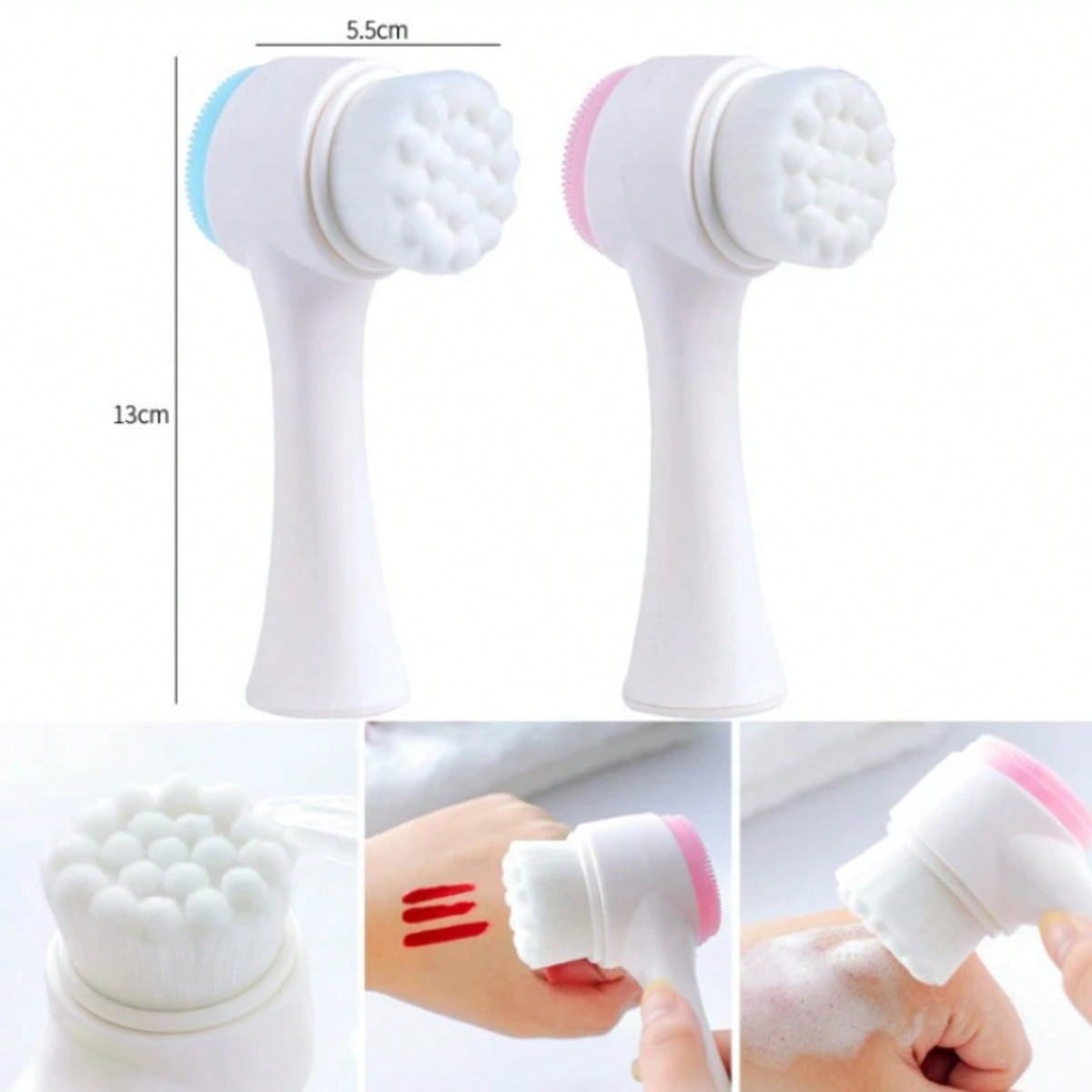 Dwustronna szczoteczka do oczy – Silicone Face Scrubber Electric recenzja i cena