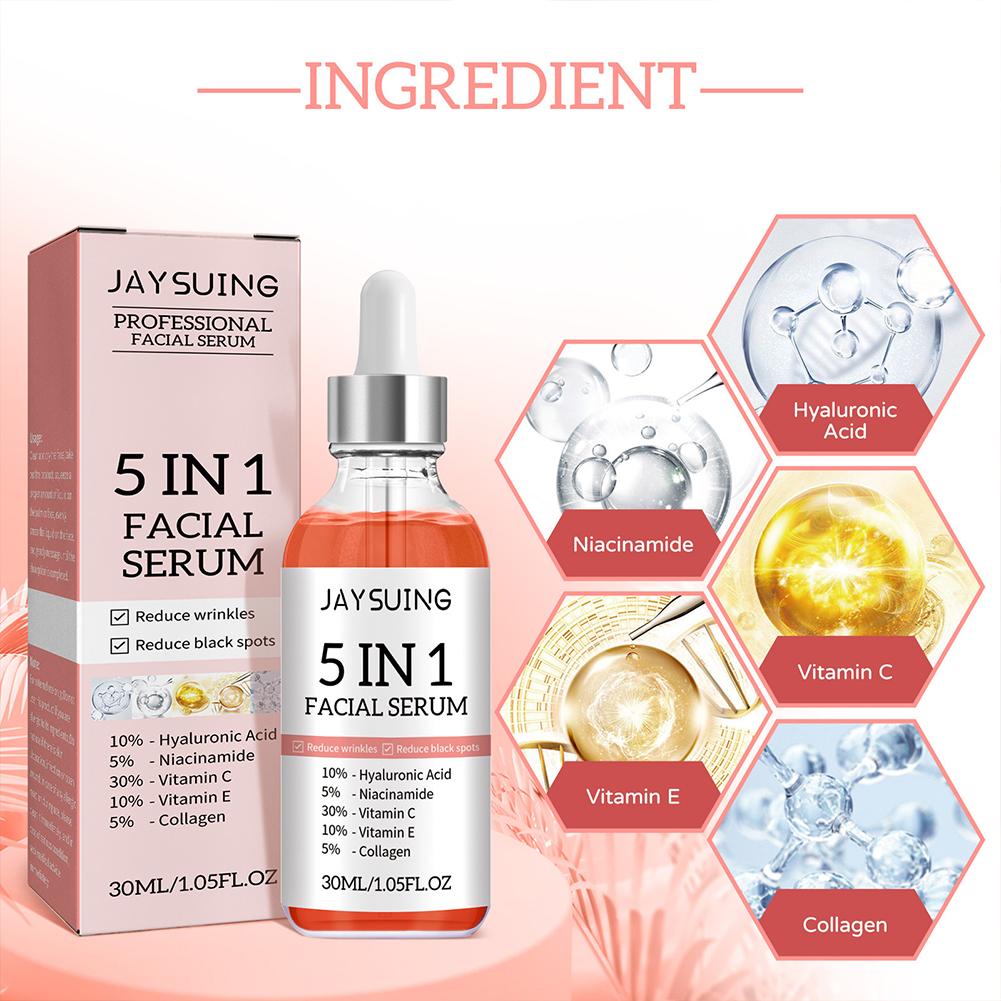 30ml Serum do twarzy 5 w 1 naw – Hyaluronic Acid Facial Serum recenzja i cena