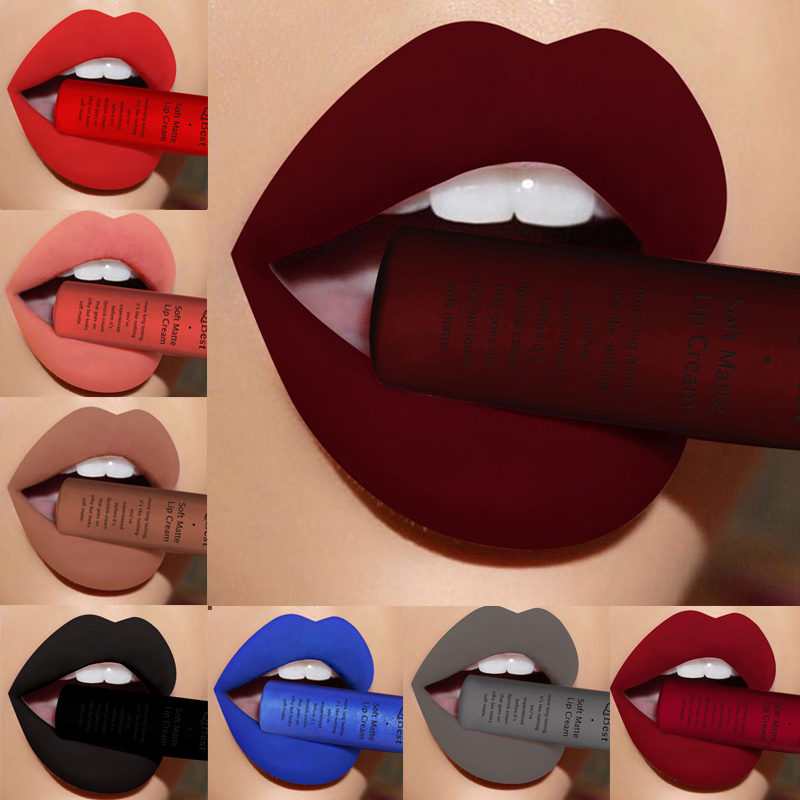 QIBEST Hots Matte Velvet Lip G – Matte Velvet Lip Tint Long Lasting recenzja i cena