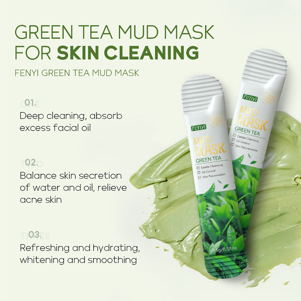 Zestaw podróżnych masek z glin – Green Tea Cleansing Clay Mask recenzja i cena